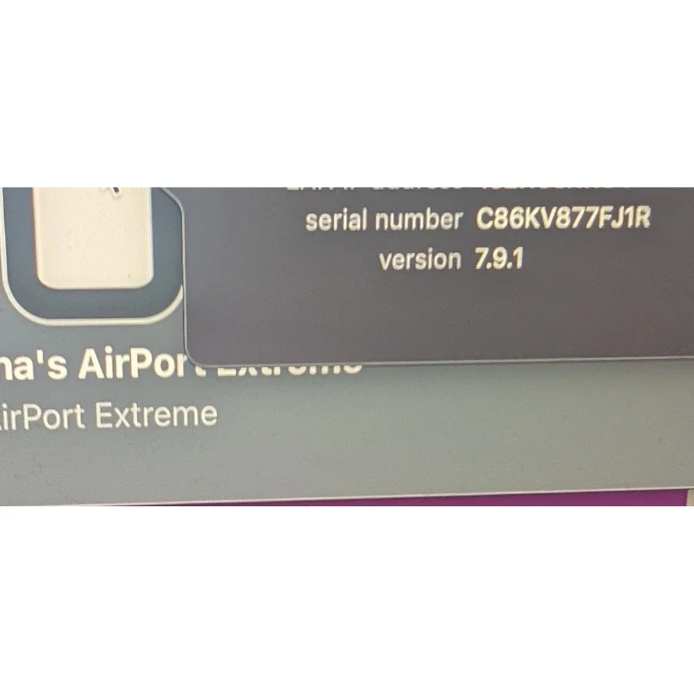 Apple A1521 AirPort Extreme Base Station Wi-Fi Router with Power Cord‎